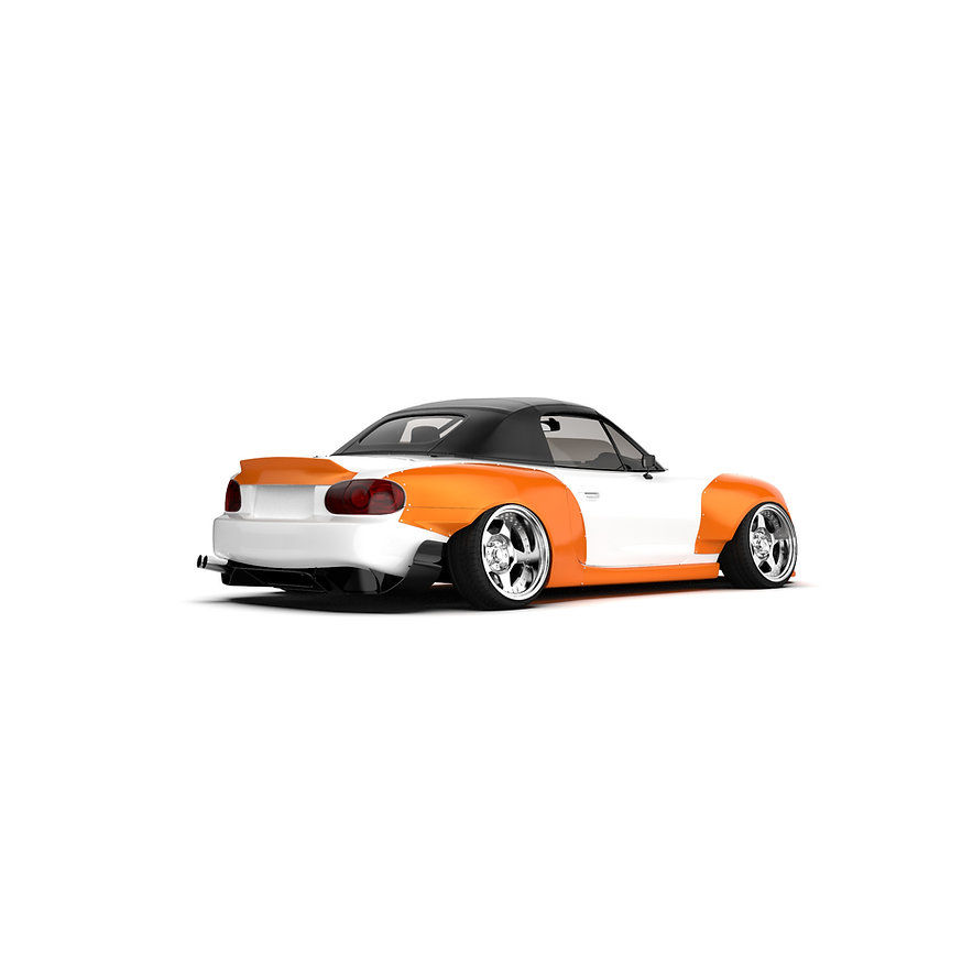 Mazda Miata MX-5 (NB) 1998-2005 Rear Ducktail Spoiler