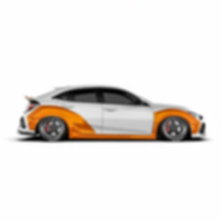 Honda Civic X (FK7) Hatchback 2017–2021 Widebody Kit
