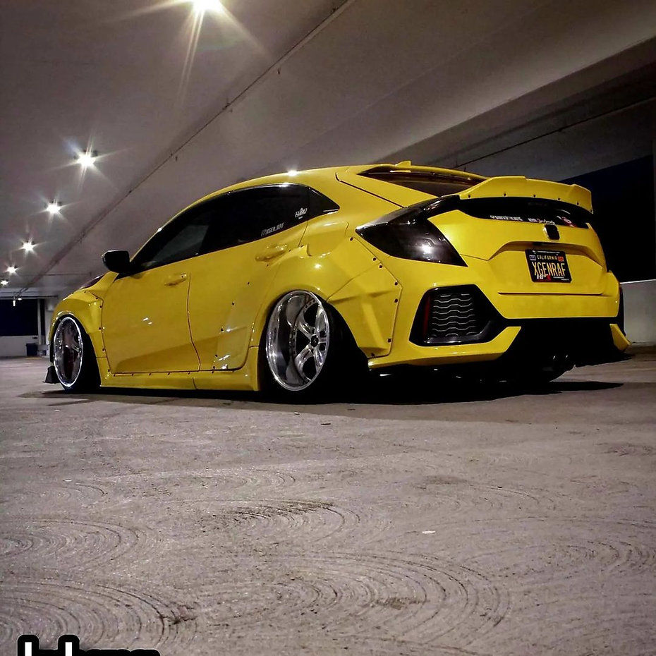 Honda Civic X (FK7) Hatchback 2015+ Widebody Kit Krotov
