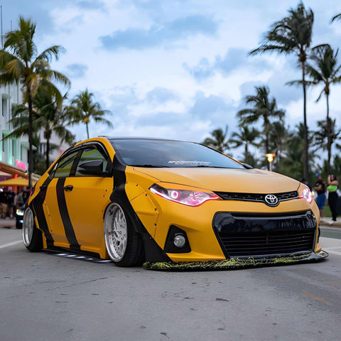 Wide and Wild Toyota Corolla E160 Widebody Kit