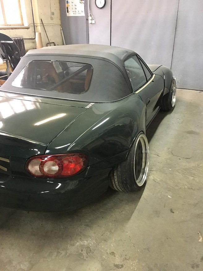 Mazda Miata MX-5 (NB) 1998-2005 Rear Ducktail Spoiler