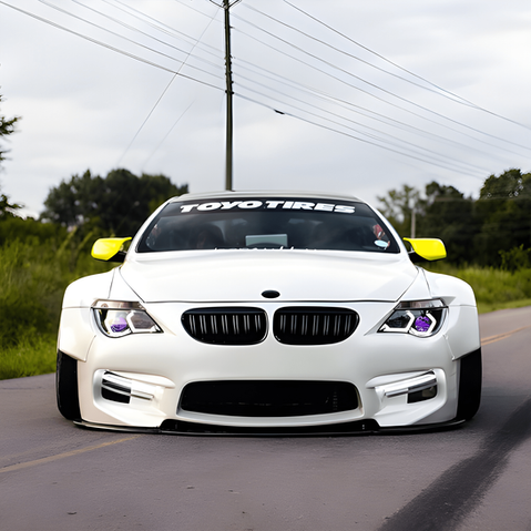 BMW M6 E63 ABS plastic widebody kit by Wide & Wild