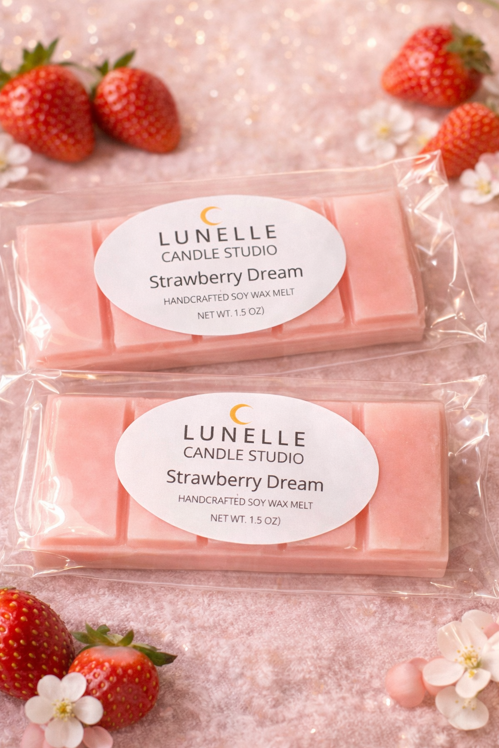 Strawberry Dream Wax Melt Snap bar