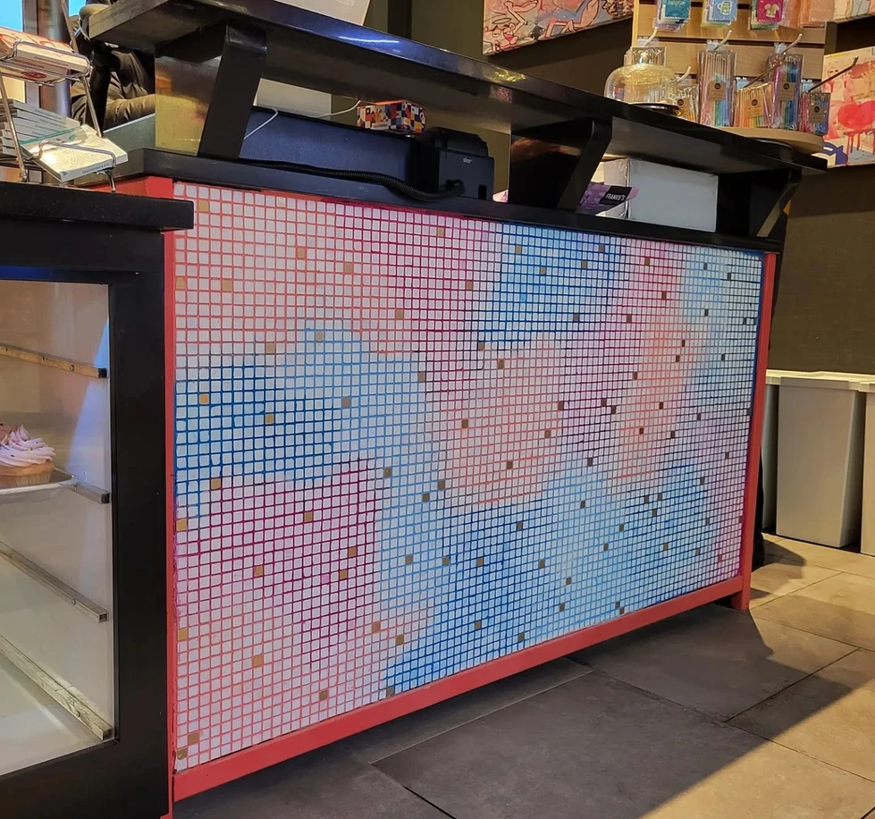 Two Sparrows cash register