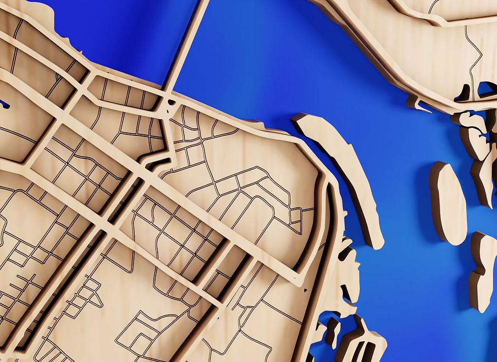 Thumbnail: Ukraine Dnipro Wood Map