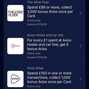 Three bonus Avios offers worth saving to your British Airways American Express cards