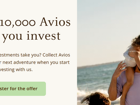 Get 10,000 Avios for a £500 investment with JP Morgan - double the usual offer, ends 31 July