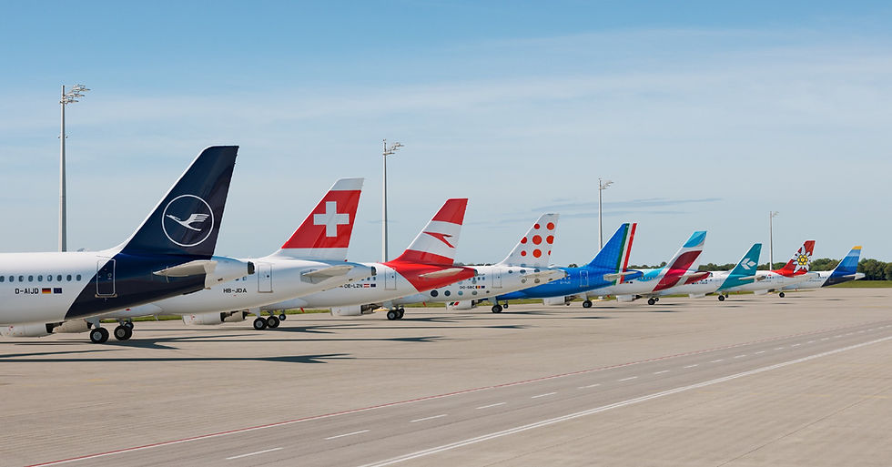 Lufthansa Group airlines lined up