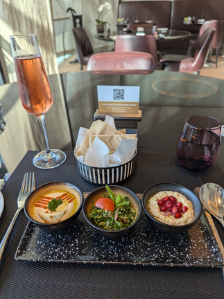 Arabic Mezze at the Al Safwa