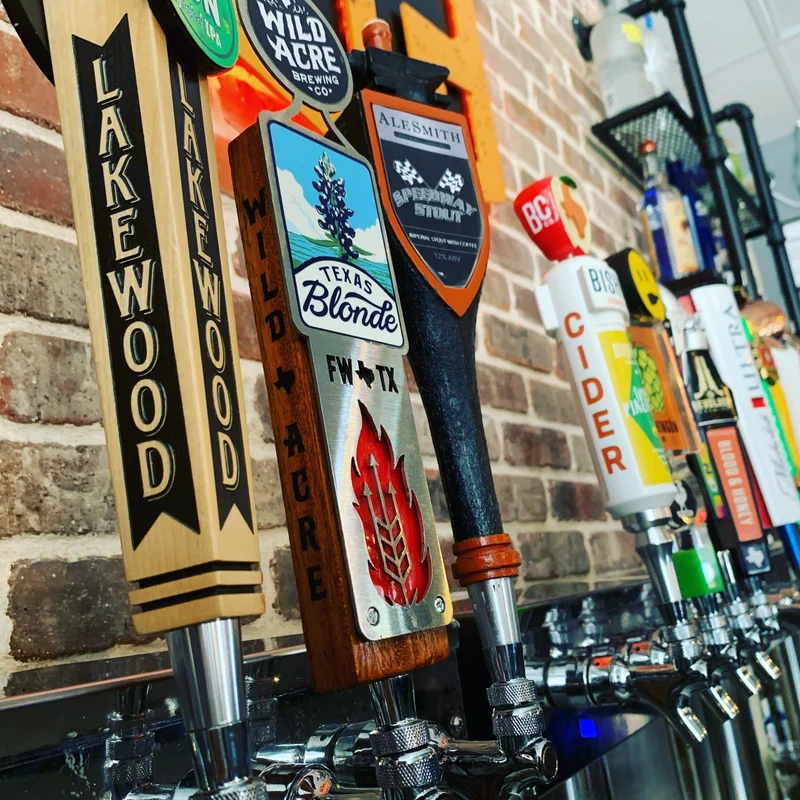 BEERS, IPAs, CIDERS Flower Mound Arcade 92 Retro Arcade, Bar + Restaurant