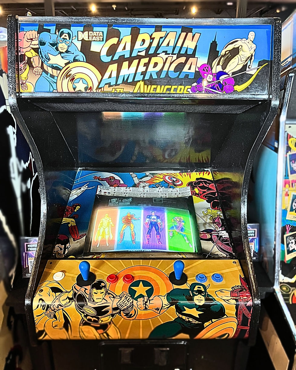Captain America at Arcade 92