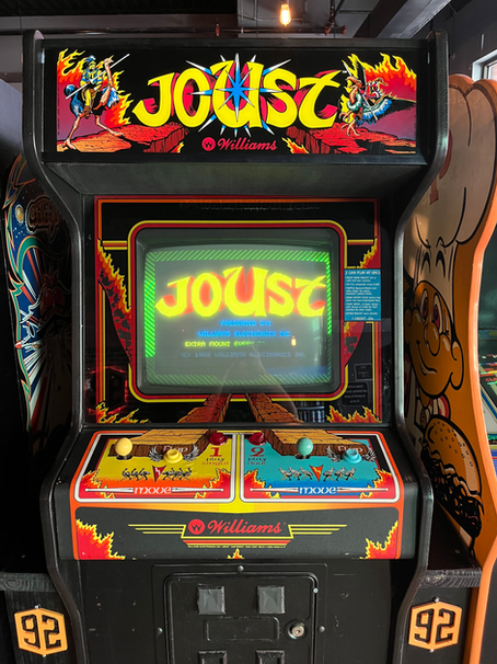 Reliving a Classic:Â Joust at Arcade 92