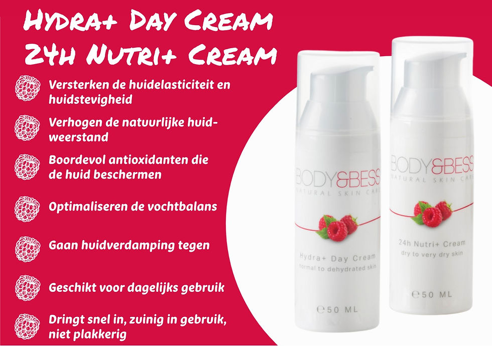 Nutri+ dagcrème: verbetert huid elasticiteit en stevigheid