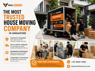The Most Trusted House Moving Company in Singapore