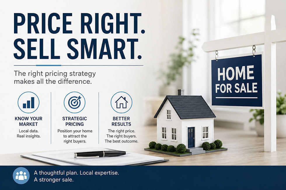 Price Your Home Correctly in Today’s Market