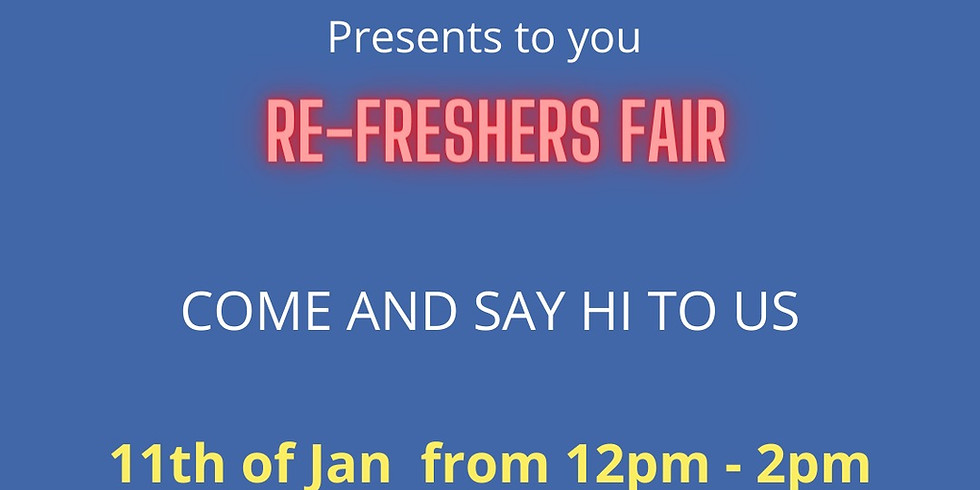Re Freshers Fair 2021 - Monday 12PM - 2PM