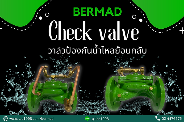 วาล์วป้องกันน้ำไหลย้อนกลับ