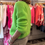 Thumbnail: Italian Collection Neon Lime Cardigan