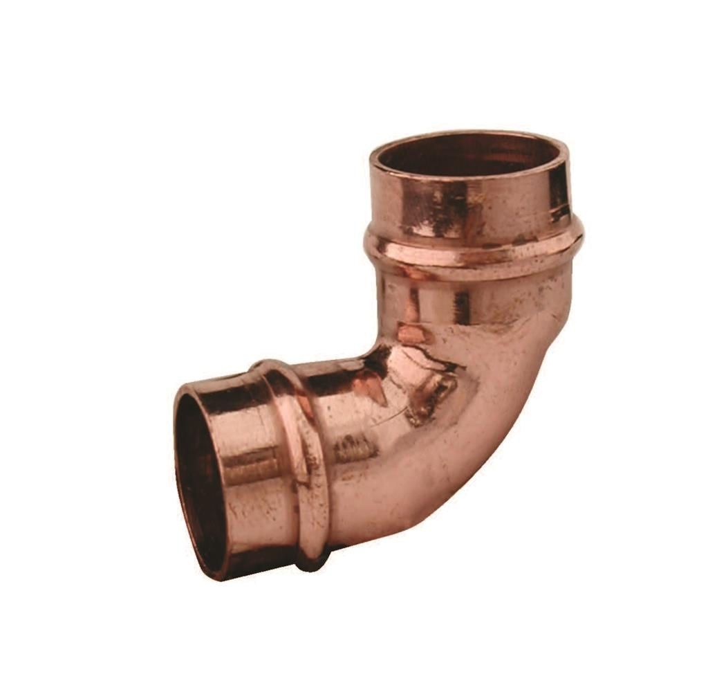 MSL COPPER Solder Ring Elbow 22MM - Pack of 10