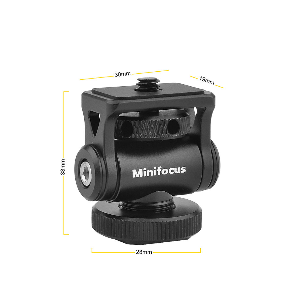 Miniatura: Minifocus Monitor Holder Cold Shoe Mount for Camera Field Monitors Microphone Ho