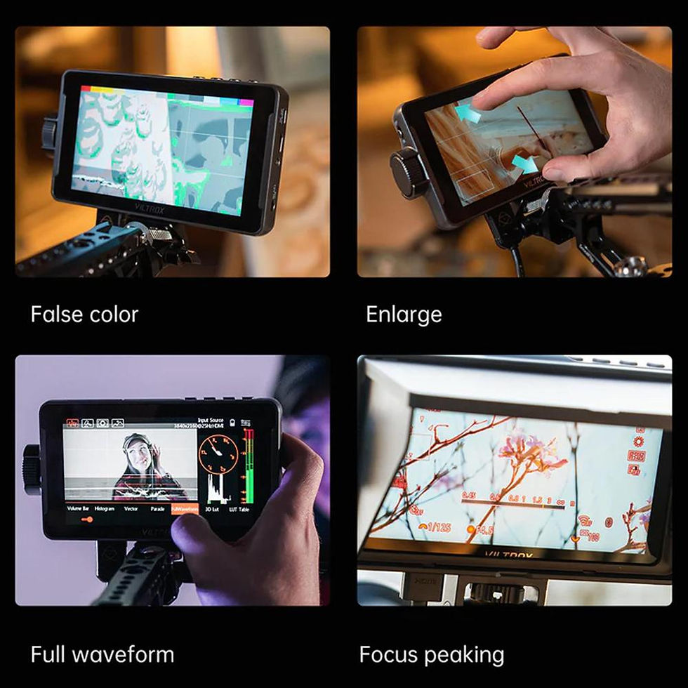 Miniatura: VILTROX DC-550 Pro Portable Monitor 5.5" 1920x1080 4K Profissional Monitors HDMI