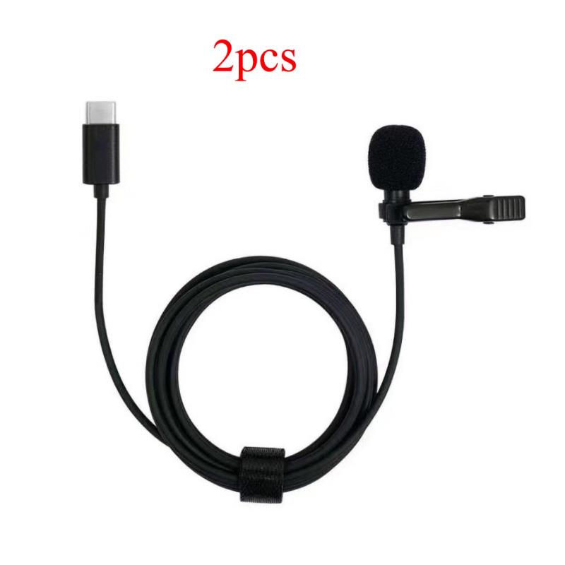 Miniatura: 1/2/3PCS  Lavalier Microphone For DJI OSMO Pocket 3/Action 2/Action 3/Action 4 H