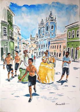 Bahianas in Pelourinho Salvador