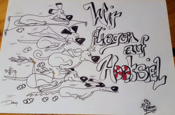 Wir fliegen auf Hooksiel