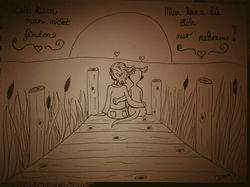 Marion genießt die Zeit