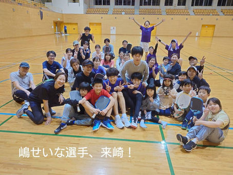 ピックルボール嶋晴菜選手佐世保訪問