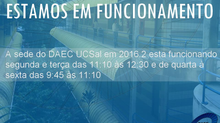 Saiba o horário de funcionamento da Sede do DAEC