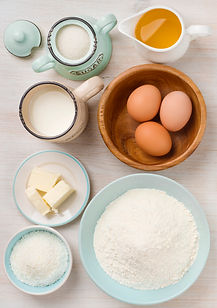 Baking Ingredients Setup