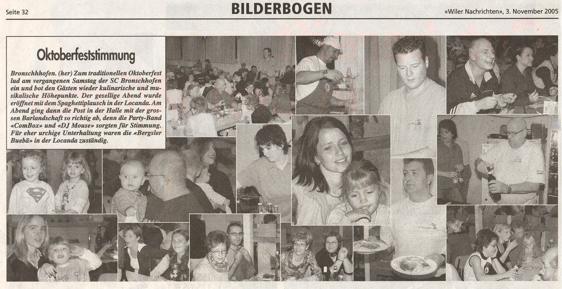 Zeitung 03.11.2005
