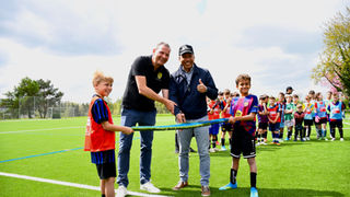 Einweihung Kunstrasen