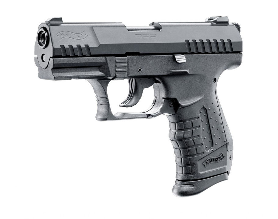 Walther P22 Ready 9 mm P.A.K. gázpisztoly és riasztópisztoly
