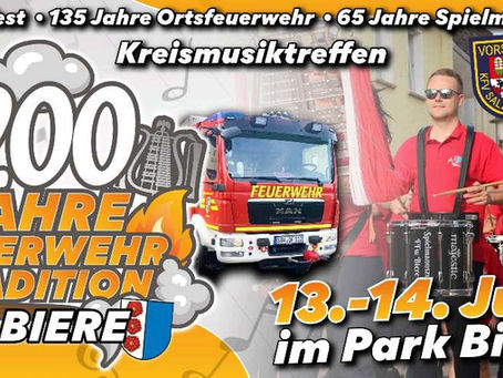 200 Jahre Feuerwehrtradition in Biere
