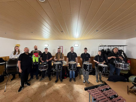 Gemeinsames Üben bei den Harzer Spielleuten in Ilsenburg