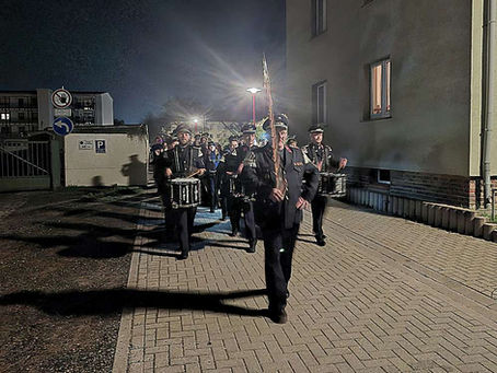 Lampionumzug Kita Pusteblume in Schönebeck