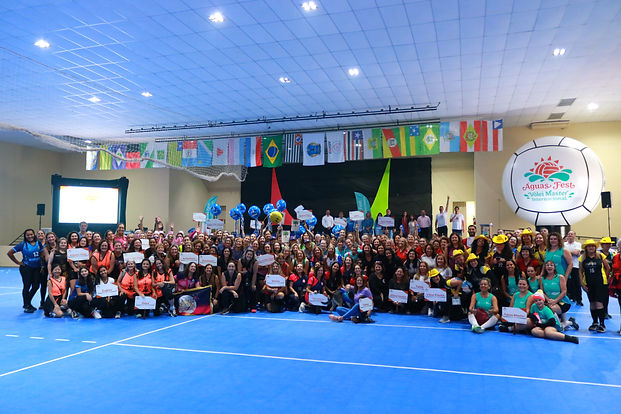 Abertura do Torneio Aguas Fest Volei Master 2024