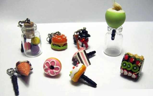 Phone Decoration Clay Crafts