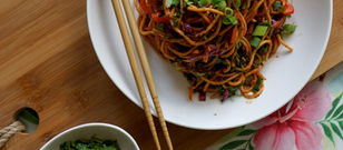Spicy Peanut Noodles