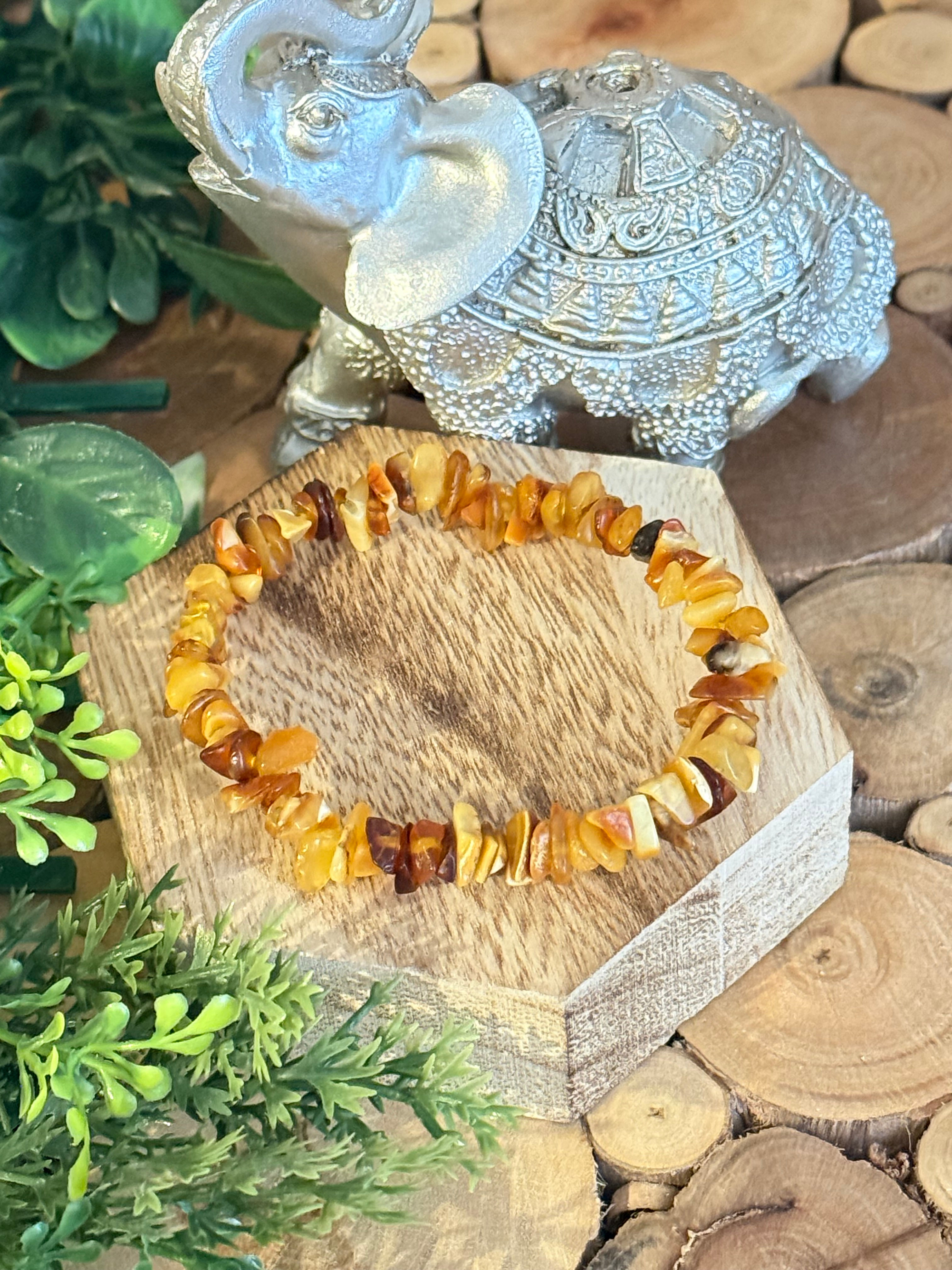 Bracelet baroque Ambre Baltique