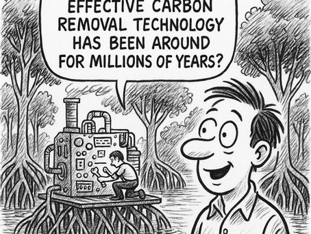 Analysis on the role of mangroves in carbon capture