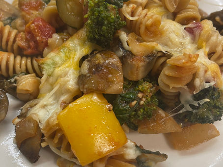 Veggie Lover's Baked Rigatoni