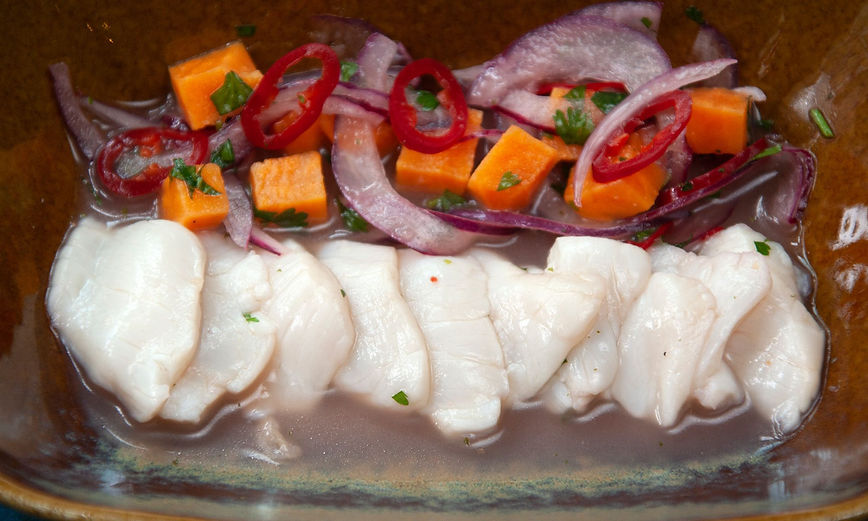 Jorges Restaurant - Tapas - Scallop Ceviche.jpg