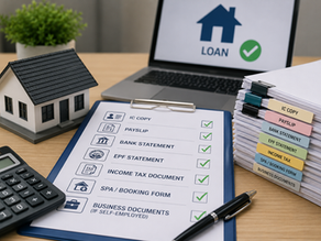 Documents required for housing loan applications in Malaysia
