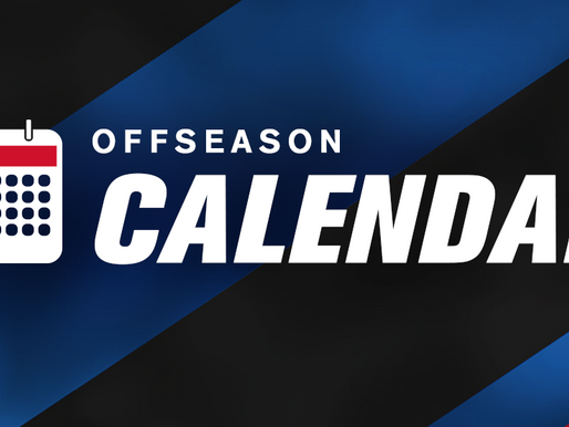 Offseason Key Dates