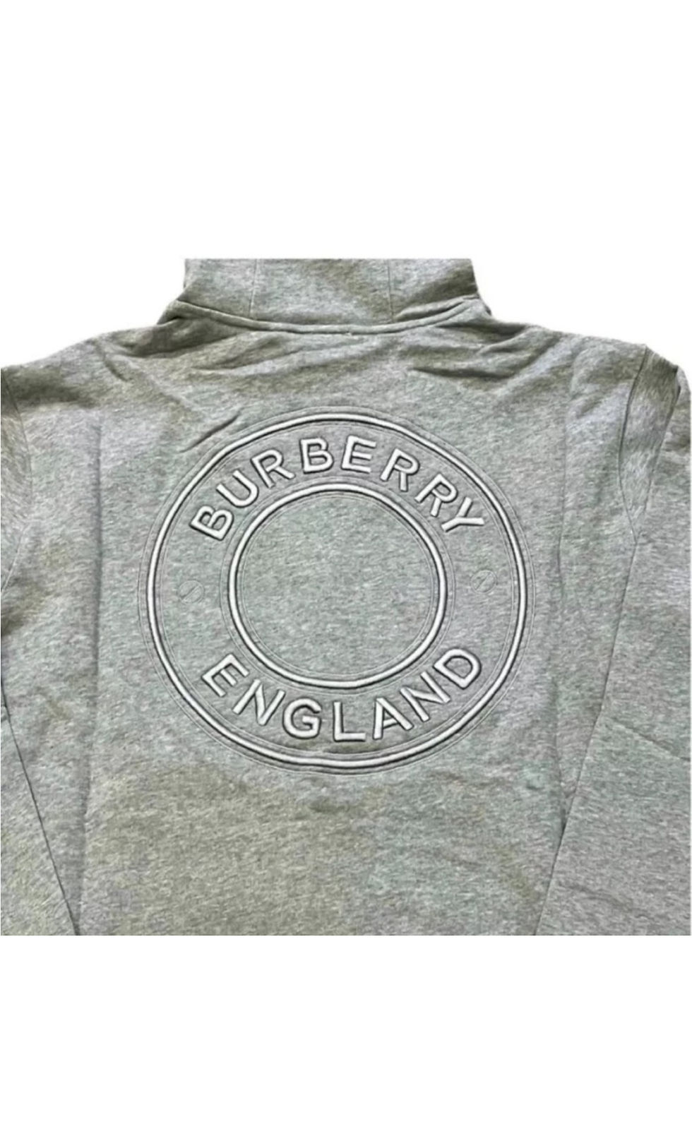 Thumbnail: Burberry Men’s Hoodie Letter Graphic Appliqué Sweatshirt Size XXL