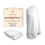 Thumbnail: Islamic Men's Ihram Set for Hajj Umrah - Set of 2 - Bamboo Cotton Towels 110 x 2