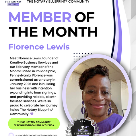 Member of the Month: Florence Lewis